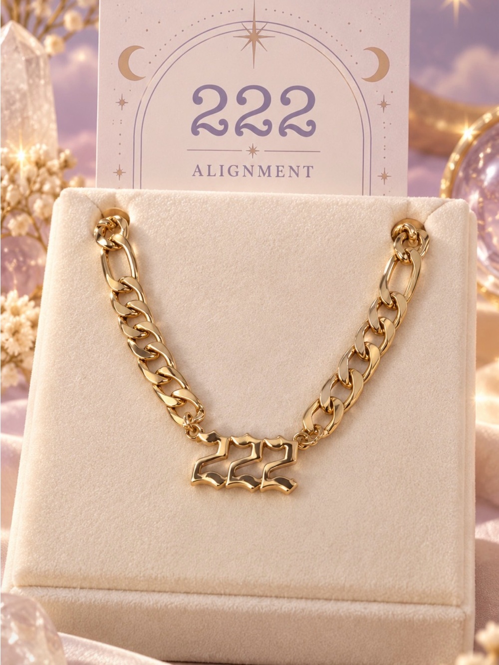 Gold 222 Chunky Chain Necklace - Women Jewelry